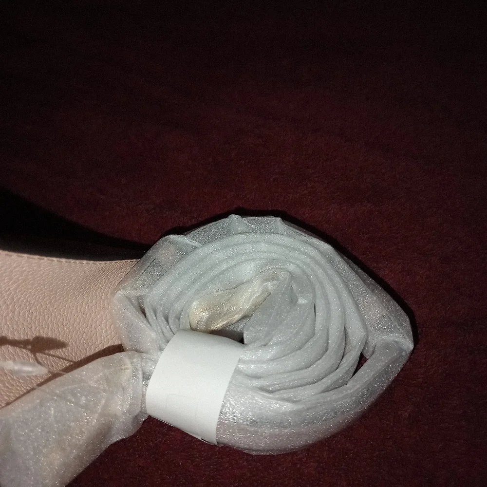 NWT Michael kors Mercer Extra-Small Pebbled Leather Crossbody Bag Powder Blush - Picture 9 of 14